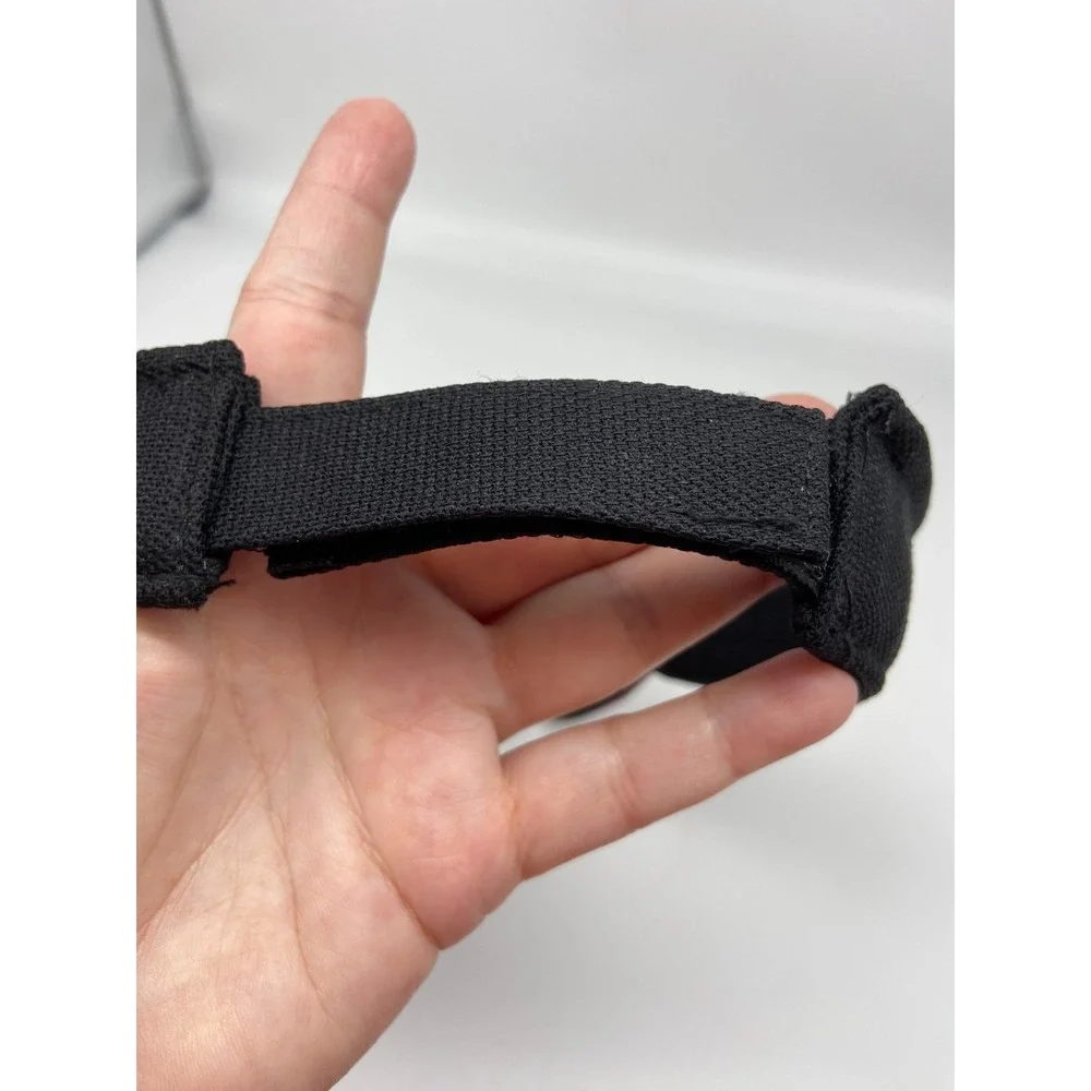 Chick Fil A Visor Hat Strap Back Adjustable‎ Black Work Team Crew Employee